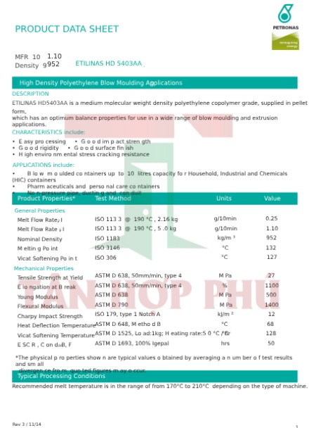HDPE 5403AA